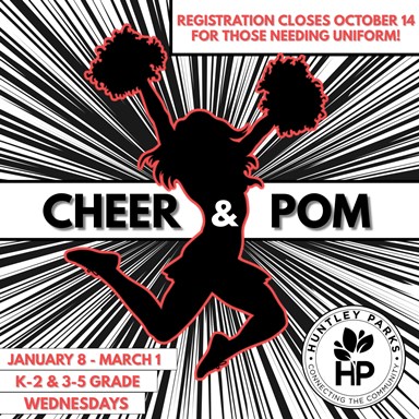 Cheer & Pom Deadline Oct. 14